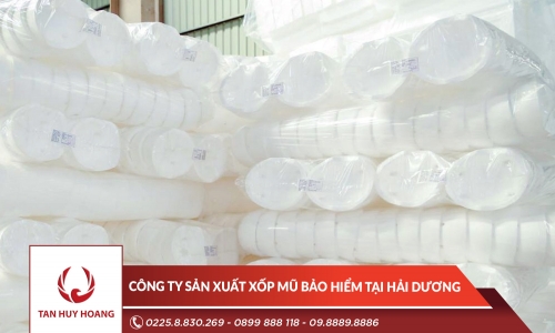 Công ty sản xuất xốp mũ bảo hiểm tại Hải Dương