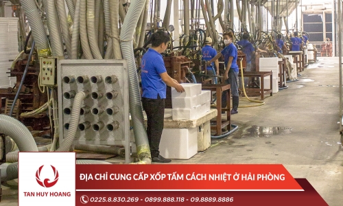 Địa chỉ cung cấp xốp tấm cách nhiệt ở Hải Phòng