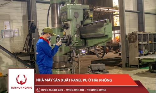 Nhà máy sản xuất panel PU Hải Phòng