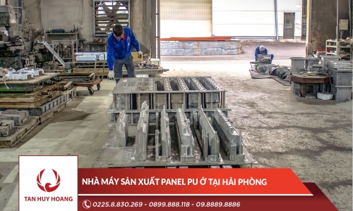 Nhà máy sản xuất panel PU ở tại Hải Phòng