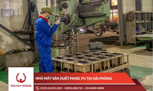 Nhà máy sản xuất panel PU tại Hải Phòng