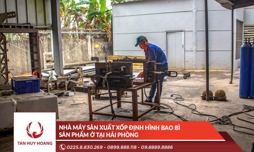 Nhà máy sản xuất xốp định hình bao bì sản phẩm ở tại Hải Phòng